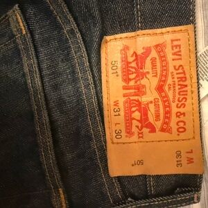 Levi's Blue Straight Jeans Iconic Style